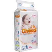 奇酷干爽透气纸尿裤新生男女宝婴儿超薄尿不湿轻护纸尿裤M码54片