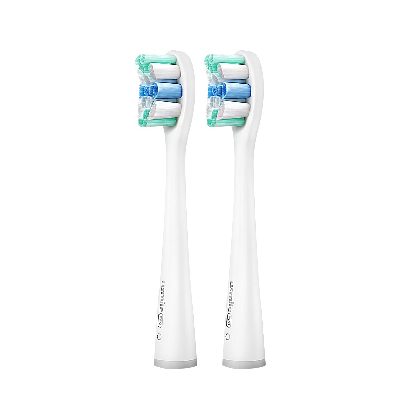 usmile 声波电动牙刷专业款刷头 2支装 软毛刷头