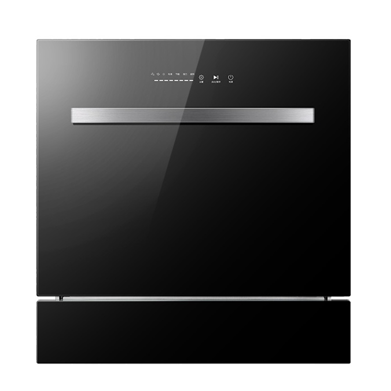 艾美特洗碗机全自动家用嵌入式智能刷碗机8套台式消毒烘干一体304材质内胆70度高温洗刷4大清洗程序洗碗机CX01Q