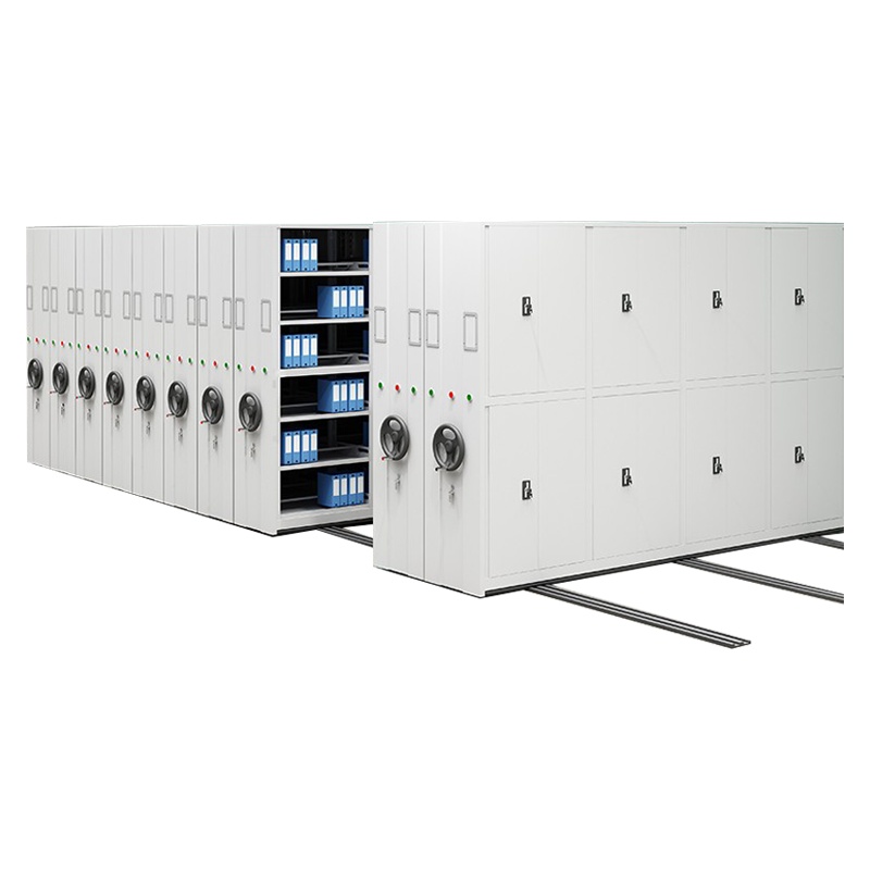 慧采云 办公家具电动密集架文件柜移动档案资料柜钢制轨道密集柜每立方