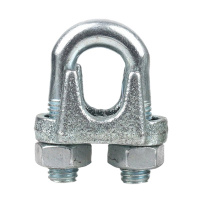 镀锌钢丝绳夹头 钢丝扣 14#