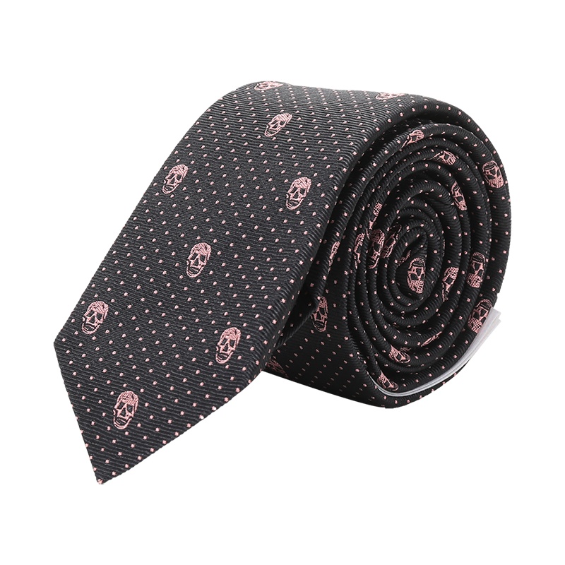 ALEXANDER MCQUEEN 亚历山大·麦昆 男士 桑蚕丝领带184303 4Q053