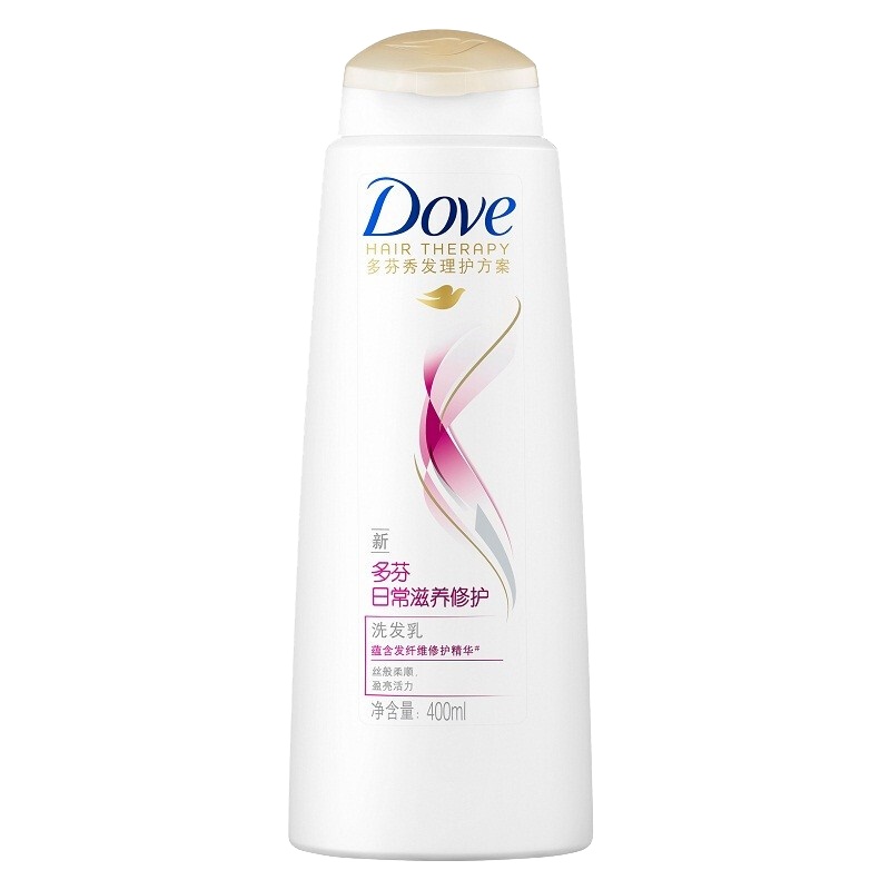 多芬(DOVE)洗发水 400毫升日常滋养修护洗发乳(单位:件)