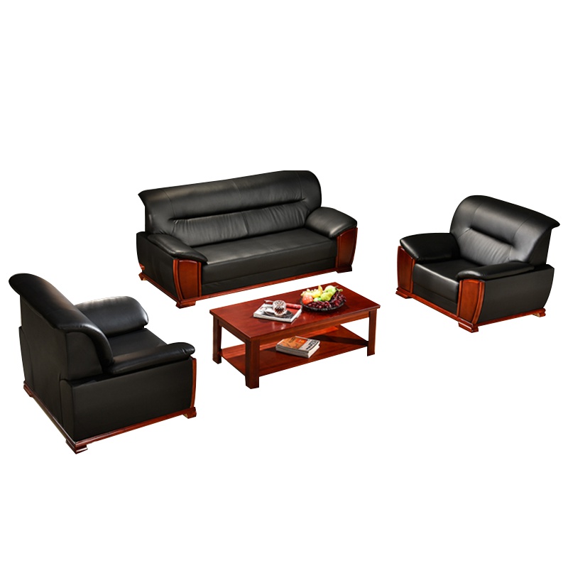 富和美(BNF)皮艺沙发办公沙发接待会客办公室家具办公沙发31沙发