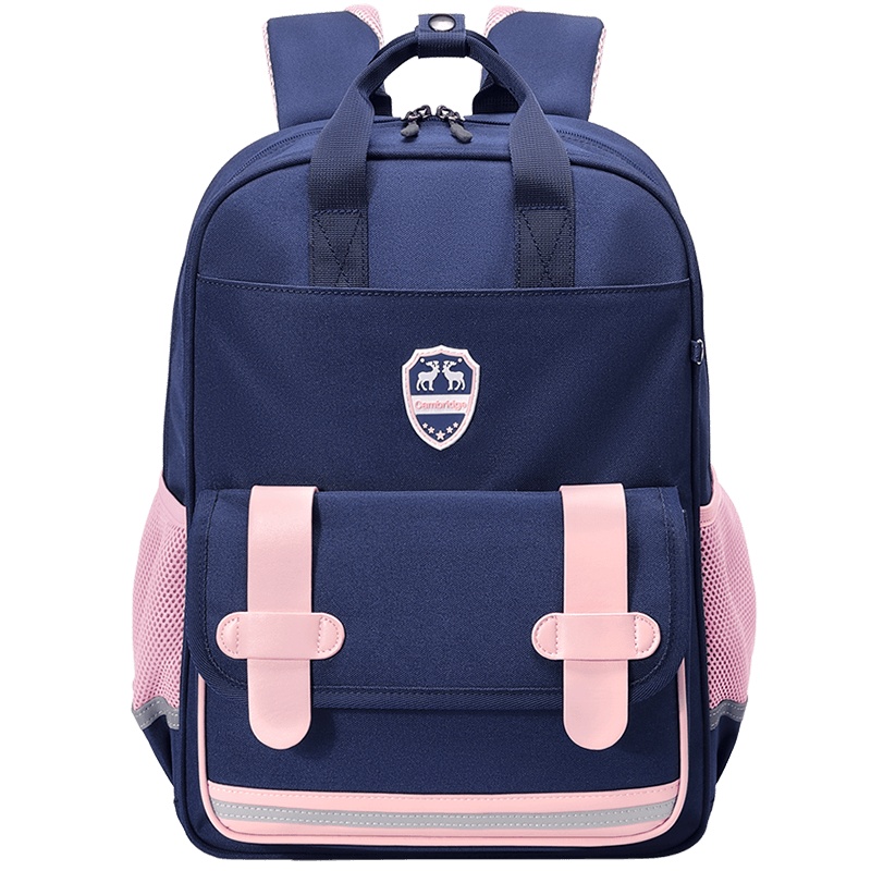 第九城（V.NINE） 小学生书包女孩1-3-6年级背包减负大容量双肩儿童书包