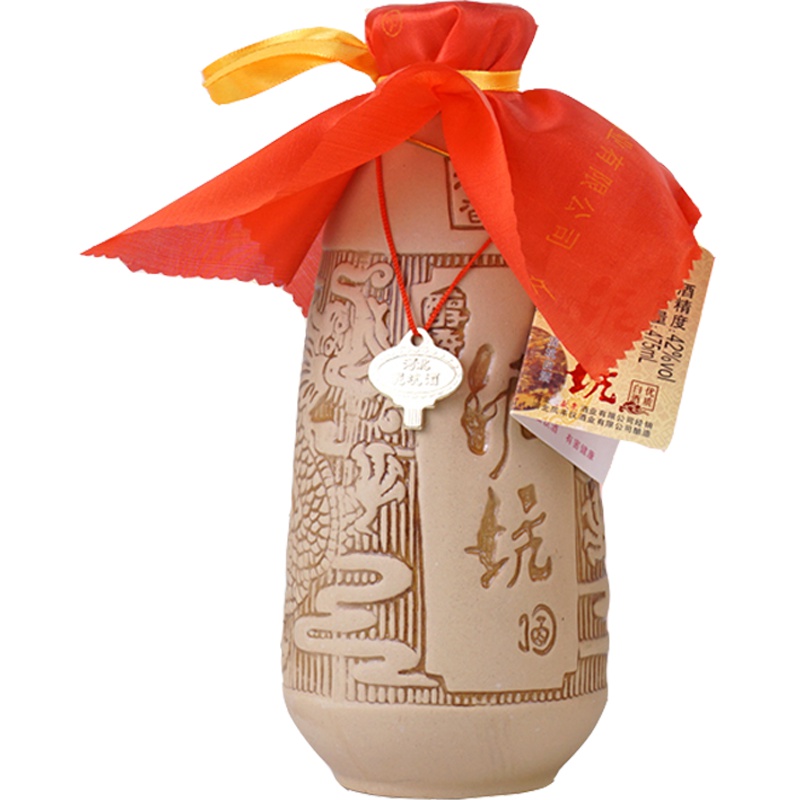 [中华特色]河北供销馆 泥坑 42度泥壶醇香 475ml单瓶装 浓香型白酒中华老字号 河北邢台特产 华北