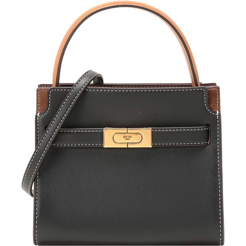 TORY BURCH 托里·伯奇 奢侈品 TB女包 LEE RADZIWILL牛皮/绒面革手提单肩斜挎包 75662
