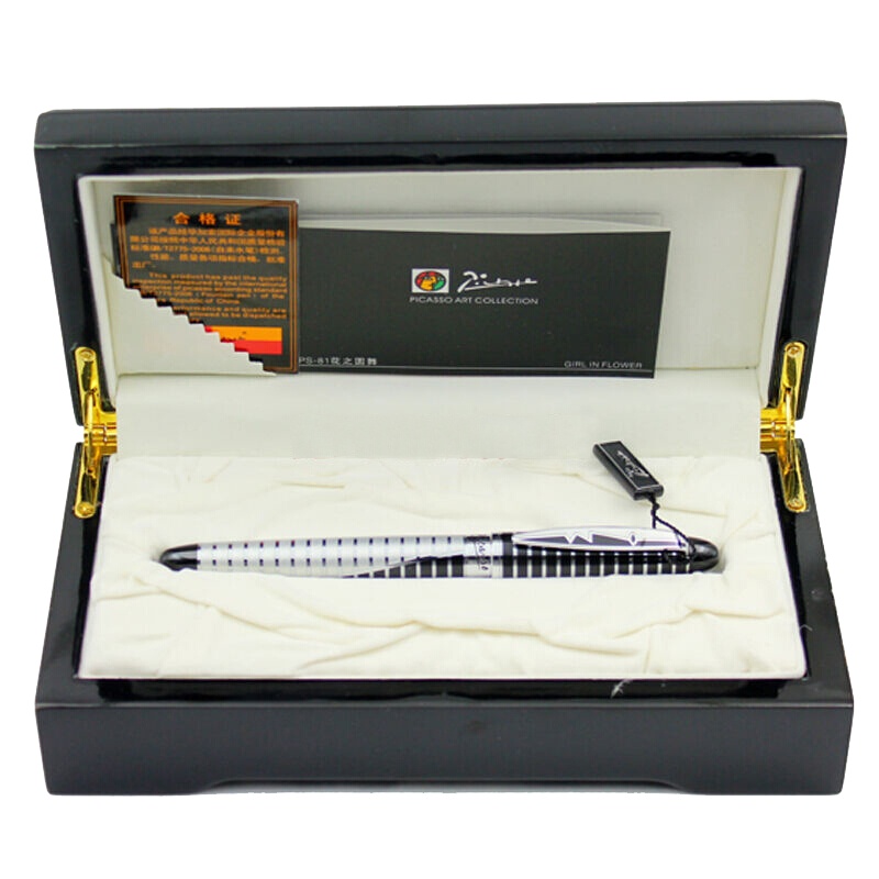 毕加索(PICASSO)PS81系列钢笔 10K金笔练字书法墨水笔