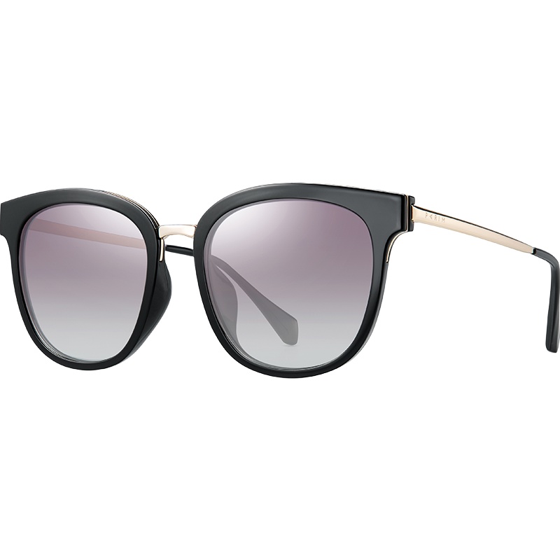 派丽蒙墨镜女 新款偏光太阳镜 女复古时尚大框防紫外线无框女士树脂镜片71410