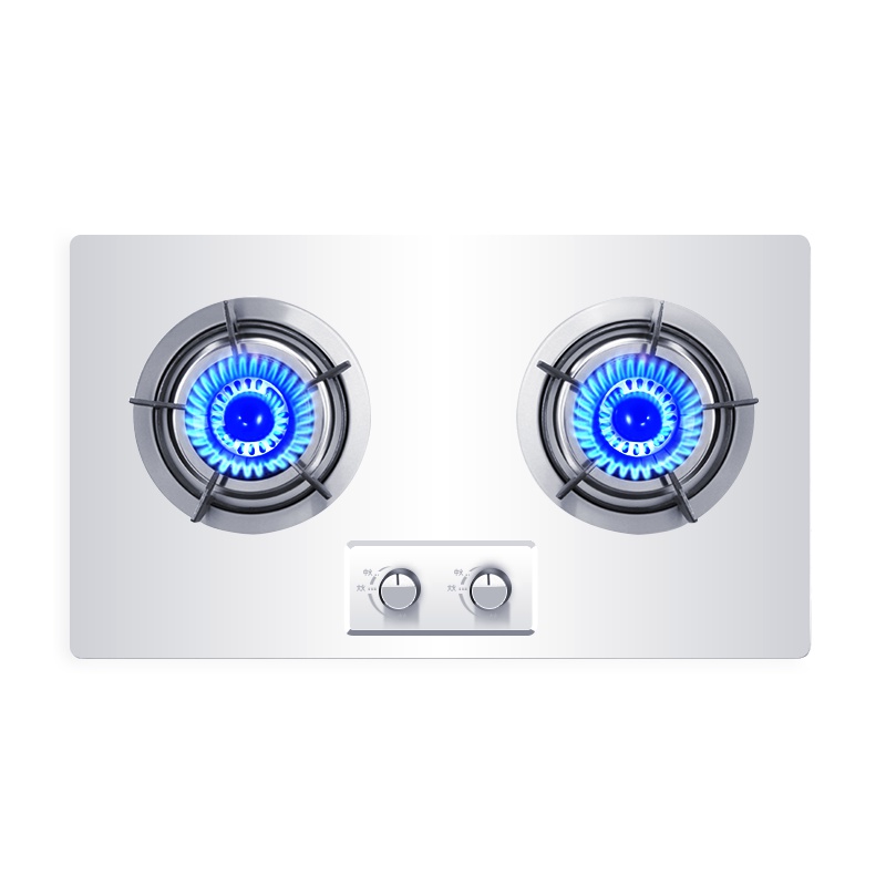 容声(RONGSHENG)燃气灶煤气灶具台式嵌入式JZT-Q71-QP04 不锈钢 台嵌两用家用灶具双眼灶 天然气