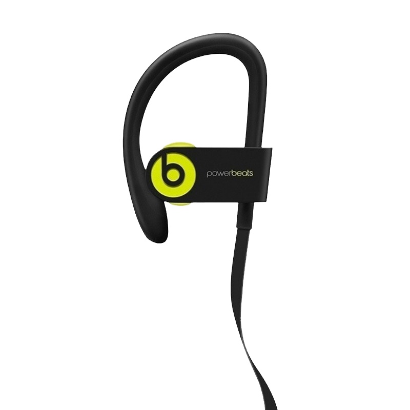[二手99新]Beats Powerbeats3魔音PB3蓝牙无线运动耳挂式耳机3代 运动黄(仅拆封) 99新