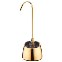 KAMJOVE/金灶 P-01S 抽水器桶装水 桶装水上水器 水桶抽水器 电动抽水器 厨房小工具 加水器 黑金色 茶具