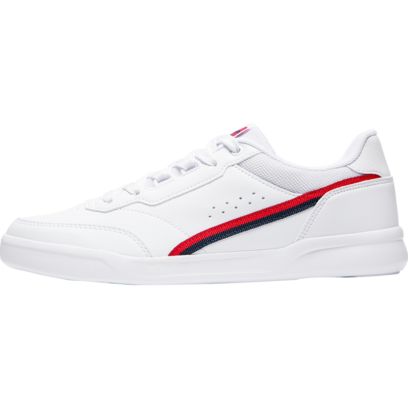 特步男鞋板鞋2019秋季舒适小白鞋男官方休闲鞋子跑步鞋低帮运动鞋