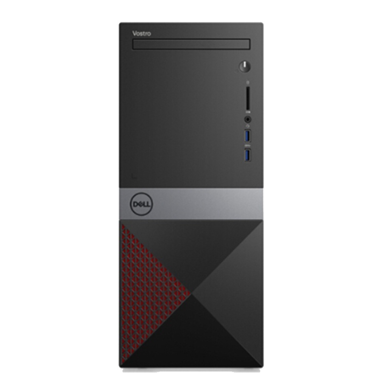 戴尔（DELL）成就3671 高性能 商用办公 台式电脑整机 定制（九代 i3-9100 8GB 1TB GT730 2GB独显）单主机