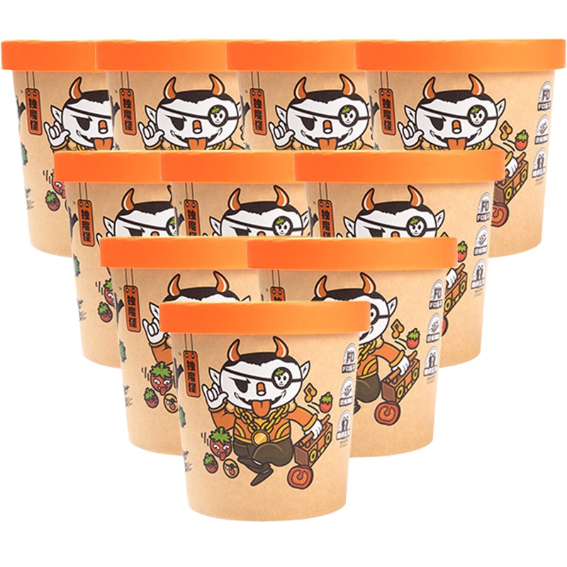 食族人 番茄鸡蛋面 120g*10桶