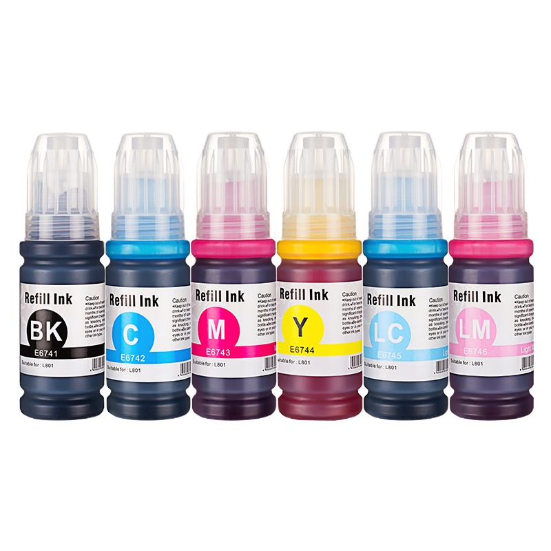 天色适用爱普生原装墨水674六色L805L801L1800L800L810L850 R330 R230 270 1390
