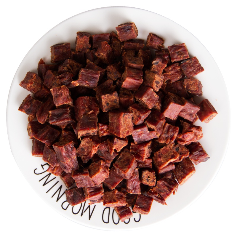 [2件8折/3件7折]蒙贝牛肉粒条狗零食牛肉粒宠物纯牛肉狗狗磨牙棒金毛泰迪训犬