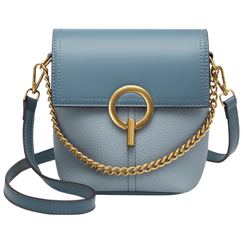 第九城（V.NINE） 包包女包秋冬2019新款小清新斜挎链条小包时尚百搭ins单肩包小包