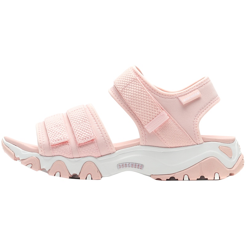 【自营】斯凯奇女鞋凉拖鞋时尚休闲沙滩透气熊猫运动鞋88888180