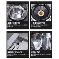 节能天然气猛火灶商用厨房单灶头煤气灶燃气灶炒菜灶台 单台装 O36