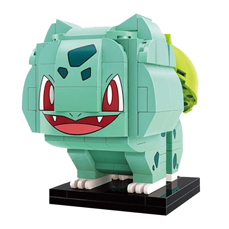 keeppley宝可梦皮卡丘积木小颗粒拼装拼插组装男孩女孩玩具室内摆件妙蛙种子
