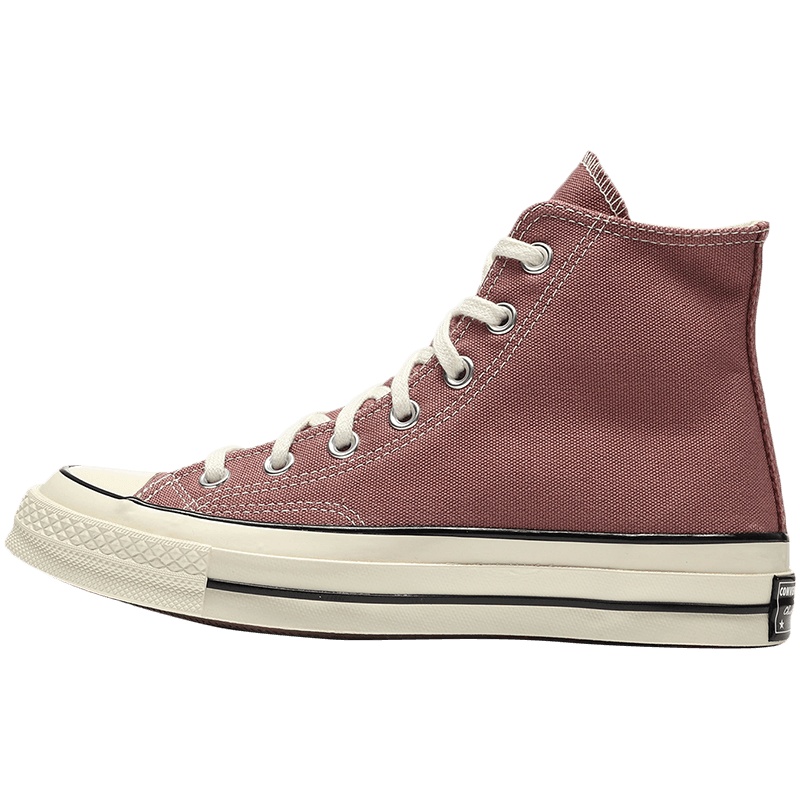 CONVERSE匡威男鞋女鞋1970s三星标复古豆沙色高帮运动鞋168510C