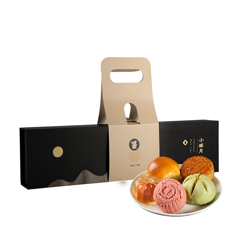 YOTIME 中秋节月饼礼盒 水晶冰皮月饼蛋黄酥苏式月饼广式月饼集礼盒装 桃山月饼 企业团购中秋礼品