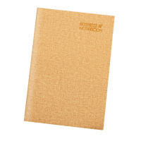 语素生活 经典商务软皮笔记本A5 黄色(起订量500本,不满足不发货)