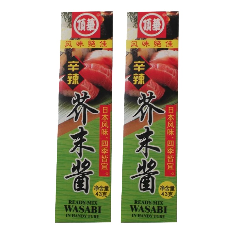 顶华 芥末酱43g*2