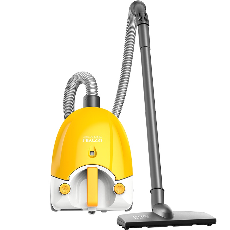 亿力 YILI亿力吸尘器家用小型卧式大功率迷你地毯式除螨吸尘器