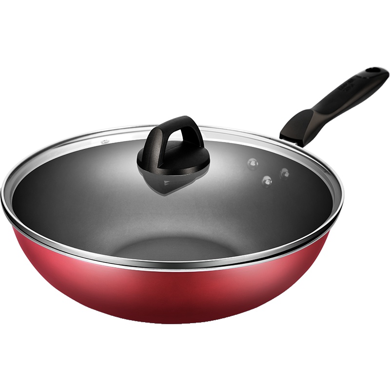 炊大皇(COOKER KING) 炒锅 C30E 不粘锅炒菜锅 平底锅燃气电磁炉通用