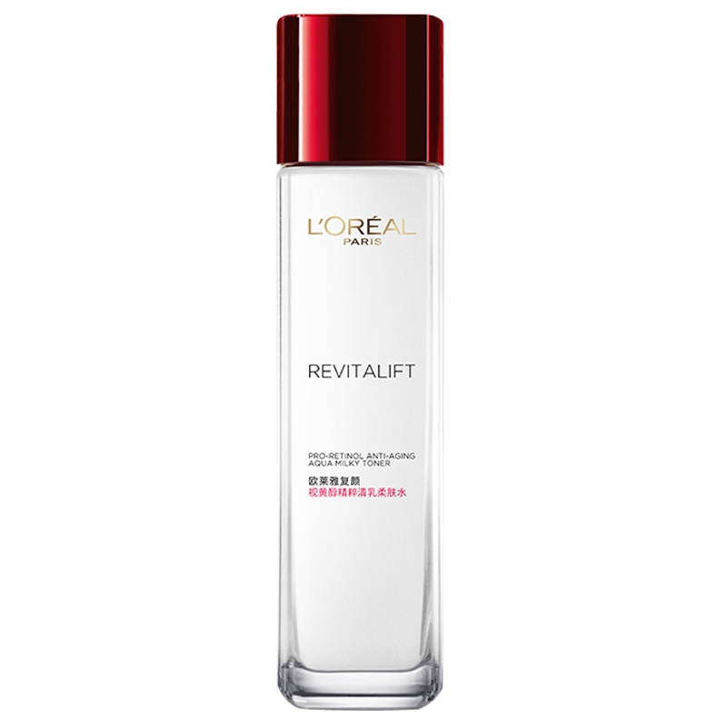 欧莱雅(L'OREAL)复颜视黄醇精粹清乳柔肤水 130ml