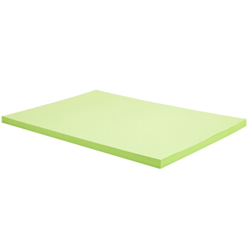 佳颂 A4彩色复印纸 打印纸 手工纸 彩纸 80g 100张/包 绿色 双面复印纸