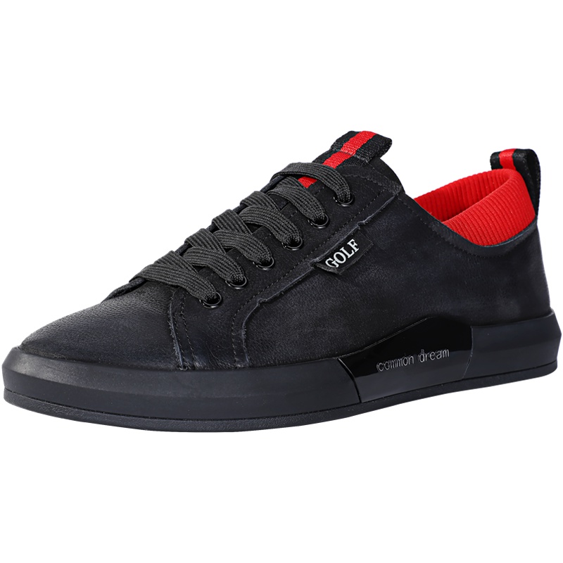 GOLF男鞋2018新款男士日常休闲皮鞋低帮韩版时尚板鞋潮流学生鞋子