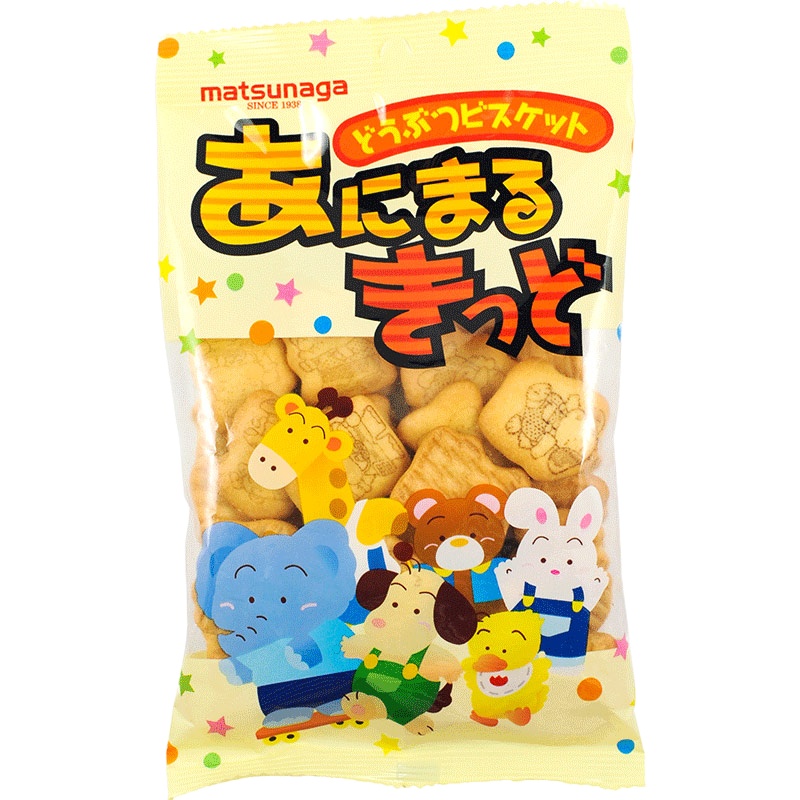 洋风食材动物饼干55g