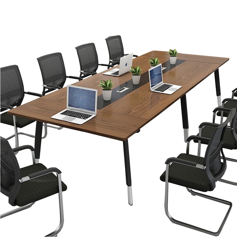 瑞丰杰 2.4米简约现代会议桌洽谈桌接待桌RJ-HY2404 2400X1200x760