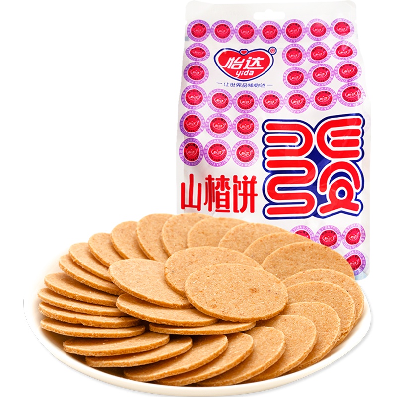 怡达山楂饼660g 蜜饯果脯 山楂制品 山楂片山楂干休闲零食