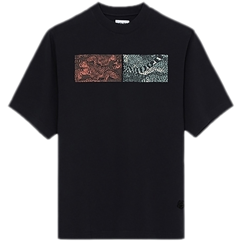 高田贤三 KENZO 男士棉质圆领短袖T恤FB6 5TS085 4SB