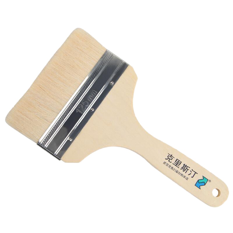 克里斯汀 5寸优质羊毛刷 乳胶漆内墙面漆 涂料油漆刷子内墙漆刷墙工具 D8425 3把装