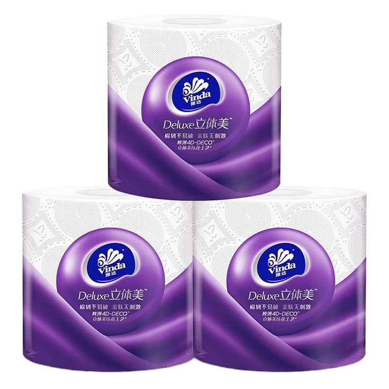 维达 有芯卷纸 125g*12