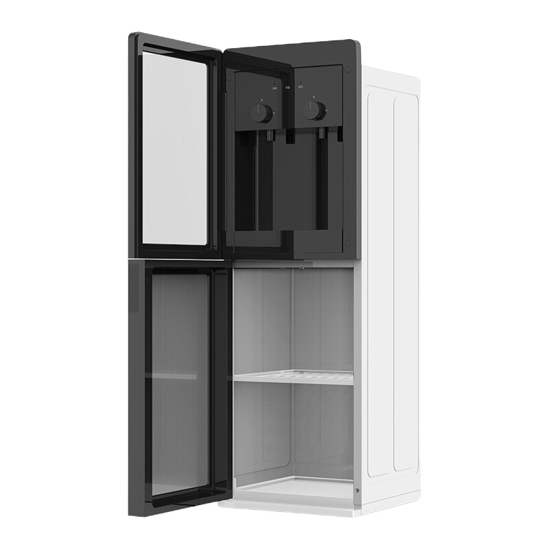 美的(Midea)饮水机家用立式双封闭门温热型 一体板金机架 YR1002S-X