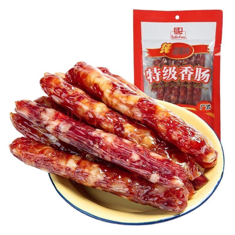 立丰食品广式香肠棒250G