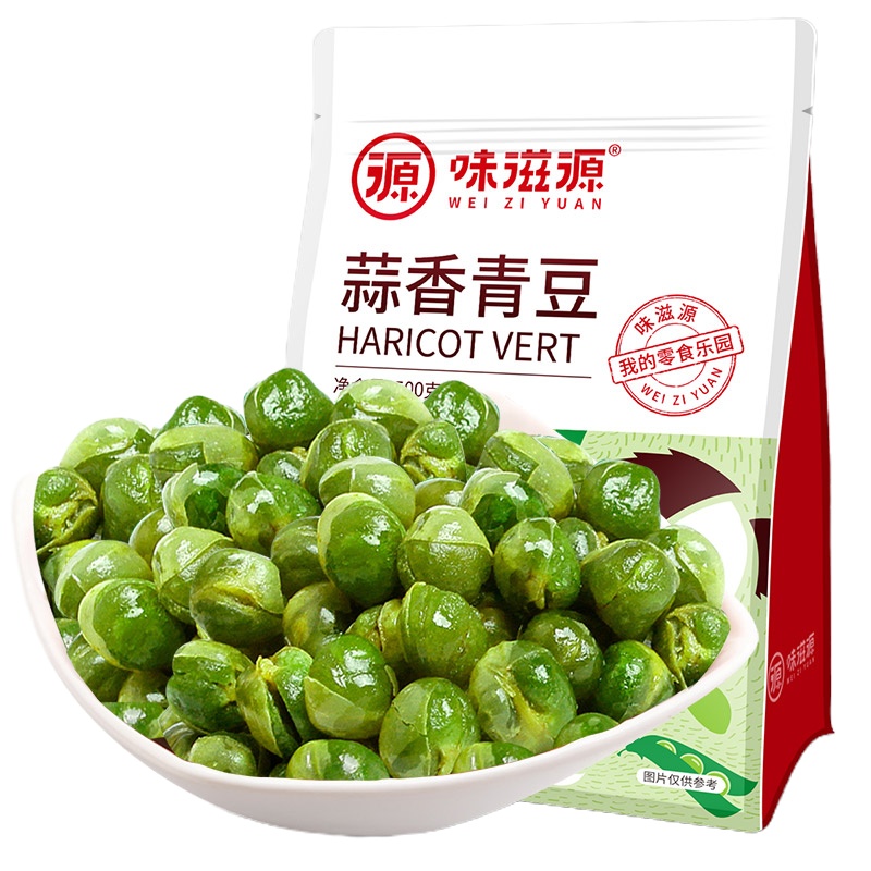 ZHMD味滋源 蒜香青豆500g