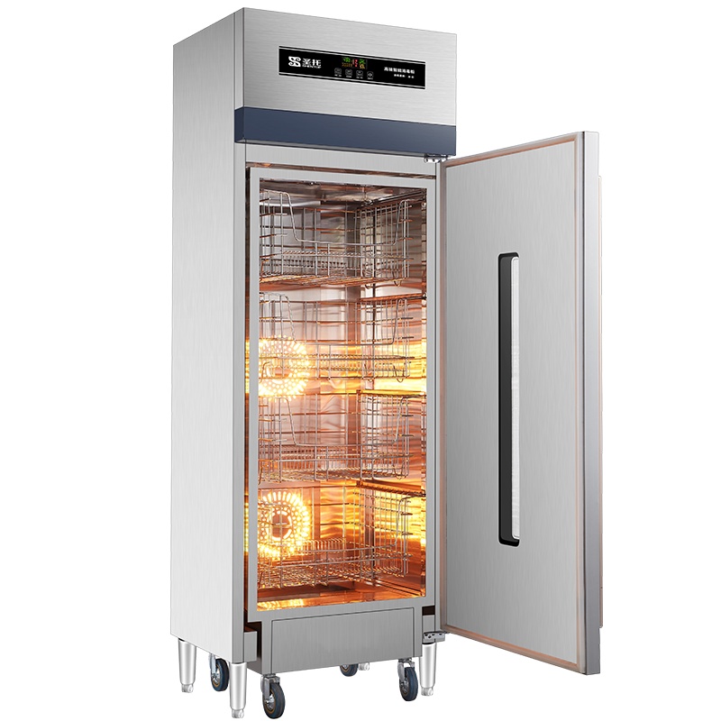 圣托(Shentop)高温推车款消毒柜 商用立式光波 智能高端工程餐厅厨房 幼儿园校园消毒碗柜 RTD850-R9