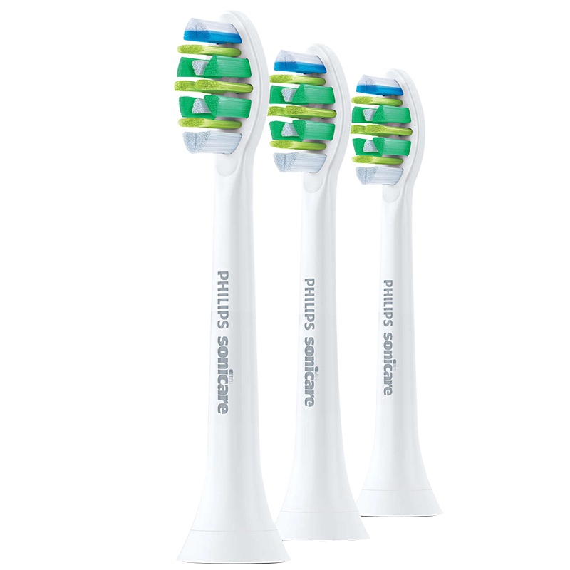 飞利浦(Philips) 电动牙刷头HX9003/67 齿间呵护型三支装 适配HX6213/HX6263电动牙刷