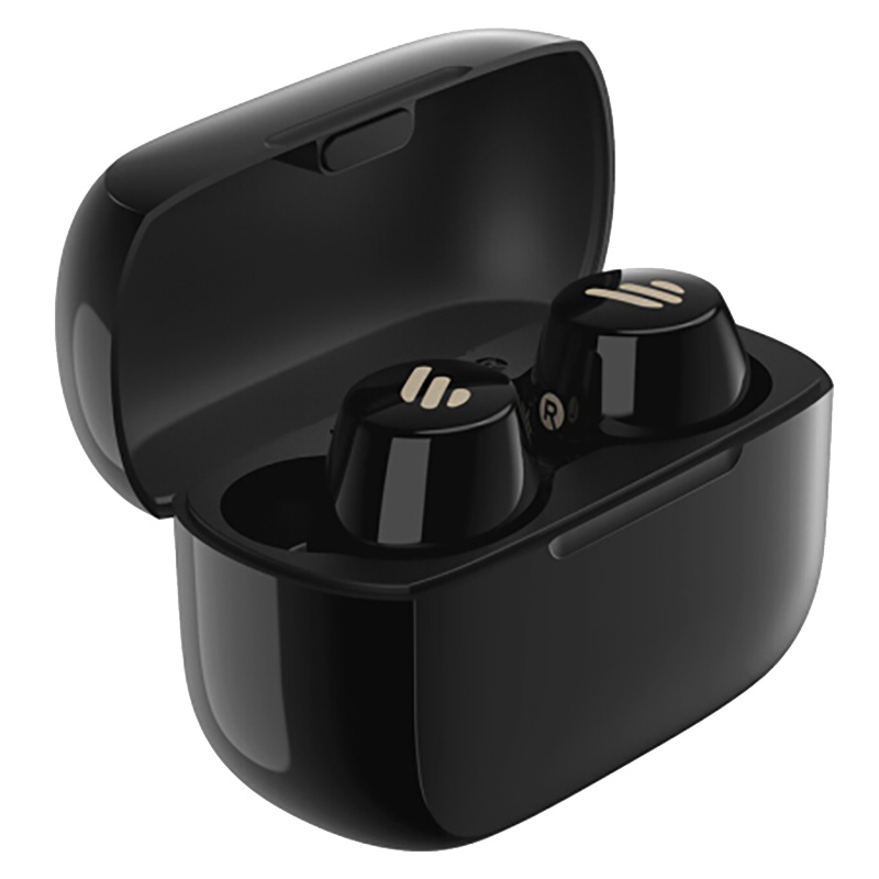 Edifier/漫步者 TWS1 真无线蓝牙耳机 迷你隐形运动手机耳机 通用苹果华为小米手机 黑色