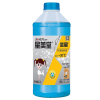 蓝星 新款非浓缩-30℃玻璃水四季通用去污油膜除霜防冻型2L*6瓶装