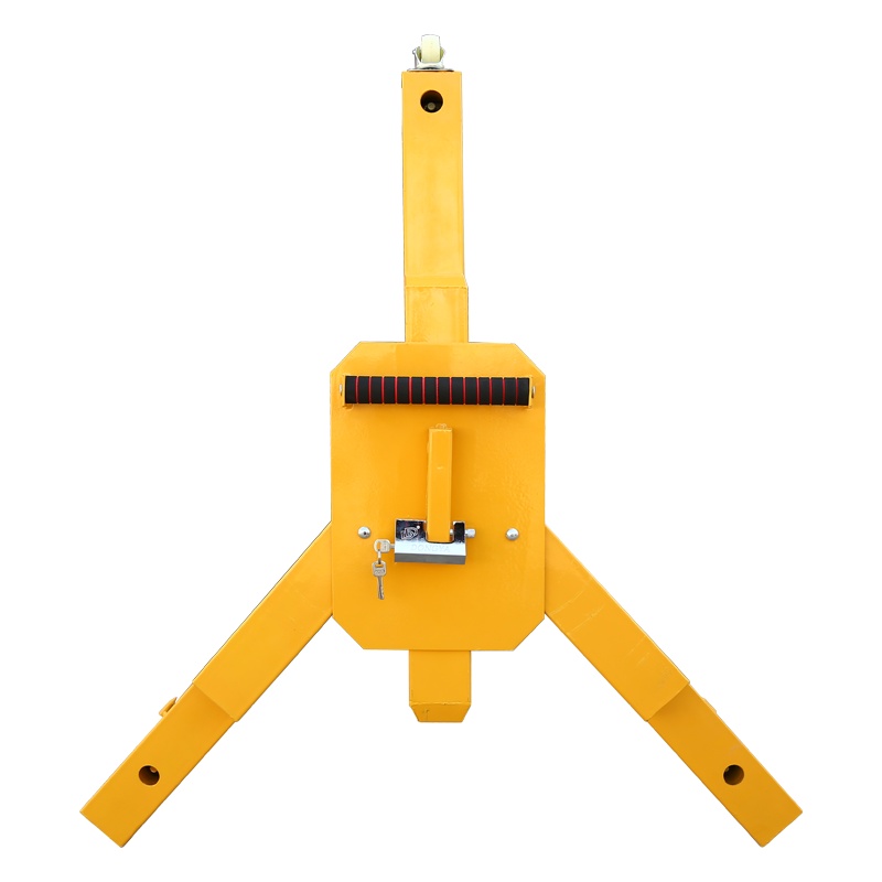 趣行 加厚汽车轮胎防盗锁 车轮锁大客车货车专用轮胎锁车器 大三叉爪重型车轮锁