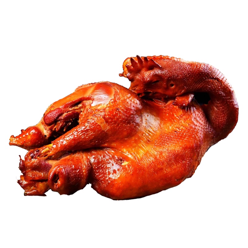 苏鲜生[苏宁自有品牌]沟帮子烧鸡休闲食品正宗熏鸡公真空2只 鸡肉 禽肉类