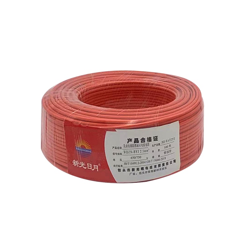 新光日月聚氯乙烯绝缘无护套电线ZC-BVR 6平方/每米